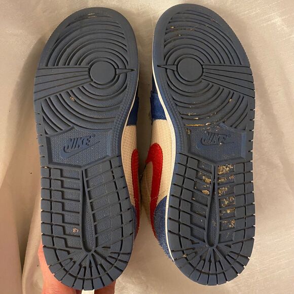 Nike Air Jordan 2022 1 Low SE GS Messy Room Sneakers Size 7 Youth Shoes - Picture 6 of 7